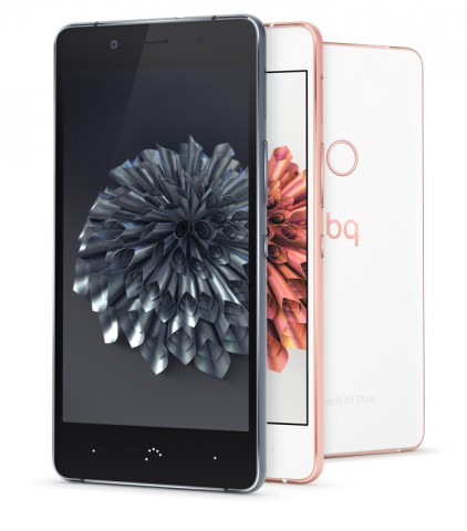 Das Aquaris X5 Plus kommt in Schwarz und Weiß in den Handel.